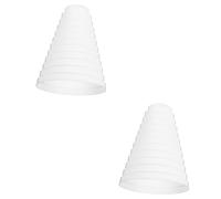 Tofficu 2pcs Dryer Vent Adapter Kit Duct Reducer Ventilation Duct Converter for Inline Ventilation System