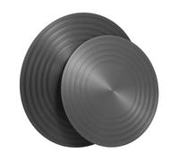 Tofficu 2pcs Gas Stove Heat Diffuser Plates 20cm 24cm Aluminium Insulating Adapter for Gas Burners, Stove Top Protector and Induction Cooktop Heat Diffuser for Home Cooking