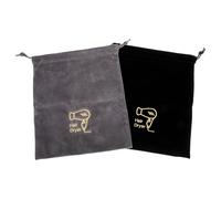 Tofficu 2pcs Hair Dryer Storage Bag Multifunctional Drawstring Bags 11.79x10.22x0.08in Lightweight Sturdy Lint Travel Organizer for Hair Dryer Can Be Placed Inside The Drawer