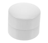 Tofficu 2pcs Handrail End Caps for PVC and Wooden Staircase Handrails Easy Installation Stair Railing End Fittings with Modern Elegant Design