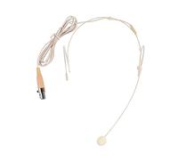 Tofficu 2pcs Headworn Condenser Microphone with Pin Connector Lightweight Pickup Mic for Amplifier Loudspeaker Multimedia Classroom Performers