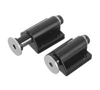 Tofficu 2pcs Push to Open Magnetic Cabinet Door Latches with High Elastic Springs Rebounding Security Locks for Wardrobes Bookcases Handle Seamless Closure