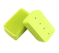 Tofficu 2pcs Silicone Soap Box Lid Silicone Soap Case Exfoliator No Odor Safe Material for Men and Women Bathroom Accessories