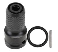 Tofficu 2Sets Steel Wrench Converter Adapter for Electric Wrenches Quick Release High-Temperature Resistant Drill Chuck Changeover Head Kit