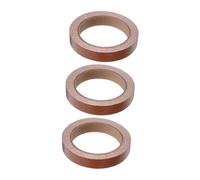 Tofficu 3 Rolls Wood Grain Repair Tape Furniture Edge Banding Strip for Kitchen Cabinet Edging DIY Self-adhesive Wood Design Wear-resistant Trim for Wardrobe and Home Projects