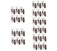 Tofficu 30pcs Micro Landscape Lamp Decor Miniature Wall Lamp for Miniature House and Sand Table