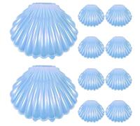 Tofficu 30pcs Pearl Sea Shell Candy Boxes Party Favor Containers Mini Storage Case Trinket Box for Wedding and Home Decor