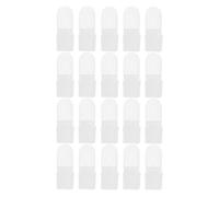 Tofficu 30pcs Plastic Nail Polish Covers Finger Nail Tips Protectors for Easy Use and Protecting Wet Polish for DIY Art