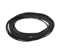 Tofficu 30pcs Rubber Drive Belt 130mm X 1.2mm for Dvd Player Vcr Cassette Recorder Replacement Tape Drive Belt Kit Black for Home Audio Equipment Maintenance