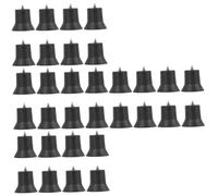 Tofficu 32pcs Non-slip Stove Feet Replacement for Gas Stove Grate Rubber Enhances Stability Easy Installation