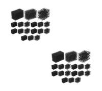 Tofficu 36 Pcs Black Sponge for Face Painting and Special Effects, Gentle the Skin, Creating Abrasions, for Families and Group Events, for Cosplay and Halloween Makeup