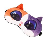 Tofficu 3D Sleep Mask Adjustable Cute Cartoon Animal Eye Mask for Sleeping Lightweight Soft Eye Cover for Travel and Bedtime Use for Teens and Adults