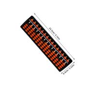 Tofficu 3pcs Chinese Bead Abacus Column Arithmetic Calculator Mental Math Learning Tool for Students Portable Math Calculation Aid Enhancing Mental Arithmetic Skills