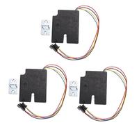 Tofficu 3pcs Compact Titanium Alloy Electric Control Electromagnetic Lock Easy Install Cabinet Door Lock for Storage Vending Machines Mailboxes Low Power Consumption Self Elastic Design