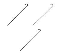 Tofficu 3pcs Detachable Black Plastic Magician Cane Walking Stick for Men and Women, Easy to Assemble and Store, for Pretend Play and Role Play Costume Parties