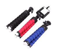 Tofficu 3pcs Flexible Sponge Octopus Mobile Phone Tripod with Removable Link Attachment Lightweight Abs Material Phone Holder for Selfie Travel and Vlogging