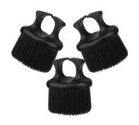Tofficu 3pcs Knuckle Beard Grooming Brush Set for Men with Nylon Bristles and Abs Handle Designed to Glide through Hair or Beard for Styling and Hair for Traveling or Outdoor Use