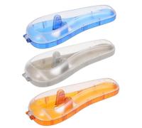 Tofficu 3pcs Men Travel Cases Portable Storage Box Shockproof Electric Protective Organizer Suitable for Outdoor and Travel Random Color