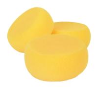 Tofficu 3pcs Round Watercolor Sponges for Boy Girl Soft Painting Tools for Pottery Crafts Face Painting Efficient Cleaning Improved Paint Distribution for Artists