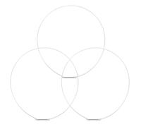 Tofficu 3pcs Washing Machine Door Seal Rings Spring Steel Wire Retaining Clamps for Front Loaders Wear-Resistant Flexible Gasket Preventing Water Leaks with Noise Reduction and Easy