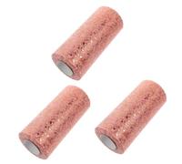 Tofficu 3rolls Craft Tulle Roll Decorative Gauze Ribbon Sequins Tulle Roll for Party Decorations Wedding Decorations