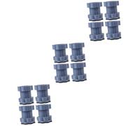 Tofficu 3sets Washing Machine Stabilizer Pads Skid Shockproof Foot Pads for Washer Dryer Durable Noise Reduction Shock Absorption Reliable Leveling for Drum Machines 4pcs*3