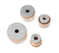 Tofficu 4 Pairs Thickened Mold Hot Melt Machine Die Heads for Plastic Welding Non Stick Grinding Heads High Strength Ppr Welder Supplies with Water Based Coating Easy Installation