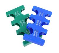 Tofficu 4 pcs Hard Coin Storage Holder for Japanese Yen Sturdy Organizer with Marked Slots Compact Portable Coin Sorter Wallet for Convenient Change Management