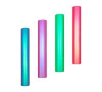 Tofficu 4 Sheets Colored Vinyl Decals for DIY Cup and Car Decoration Self-Adhesive Candy Color Stickers in Green Rose Red Purple Blue and Lightweight for Party and Home Use