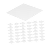 Tofficu 400 Pcs Quilting Paper Piecing Templates for Patchwork DIY Sewing Crafts Lightweight Sturdy English Paper Piecing Supplies Easy Pattern Matching and Versatile Quilting Accessories