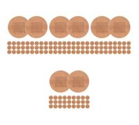 Tofficu 400pcs Large Round Comfortable Breathable Fabric Knuckle Fingertip Wound Care Stickers Plasters for Skin Protection