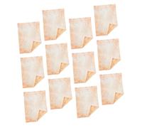 Tofficu 40pcs Retro Letter Paper Double-Sided Writing Sheets Vintage Style Stationery for Invitations Journaling Scrapbooking Thick Smooth Ink-Resistant Pages