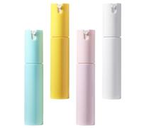 Tofficu 4pcs 30ml Travel Spray Bottles Set, Assorted Colour Pp Refillable Bottles with Convenient One-piece Molding Design, for Toiletries and Skincare on The Go
