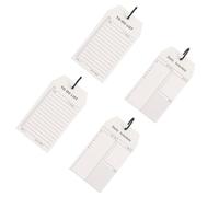 Tofficu 4pcs Daily Notebook Memo Hanging Daily Schedule Planner with Assorted Color Fashion Cover Comfortable Writing Portable Design for Making Sketches and Listing Ideas, for Teachers