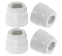Tofficu 4pcs Electric Toothbrush Head Waterproof Caps Silicone Seal Gaskets Compatible with Philips Hx6 Series Maintenance Anti-Leak Repair Caps for Oral Care