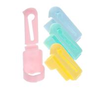 Tofficu 4pcs Finger Yarn Guide Set Durable Comfortable Sweater Knitting Tools for DIY Crochet Craft Projects Suitable for Beginners and Experts