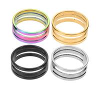 Tofficu 4pcs Jump Ring Maker Opening Closing Tool Stainless Steel Jewelry Making Supplies Opening Closing Rings Tools