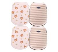 Tofficu 4pcs Pet Memorial Paper Clothes for Dogs and Cats with Realistic Design Paper Material Emotional Tribute for Commemorating Deceased Pets and Remembrance Ceremony