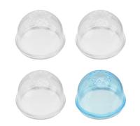 Tofficu 4pcs Pet Tunnel Stoppers Cage Plugs Plastic Random Color Prevent Hypoxia Promote Exercise Outdoor Hamster Accessories outside The Cage