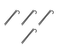 Tofficu 4pcs Plastic Magician Wand Theatrical Cane for Stage Performances