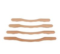 Tofficu 4pcs Scraping Rods Massaging Supplies Wooden Premium Wood Material Small Round Edges and Corners Easy to Carry Safe Massaging for Home and Outdoor Whole Body and Feet