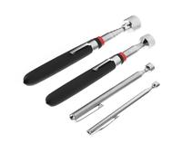 Tofficu 4pcs Telescoping Magnetic Pickup Gadget Magnet Stick Tool for Screws Nuts Bolts Retrieval in Factories Homes Gardens