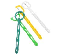 Tofficu 4pcs Tongue Tip Exerciser Tongue Muscle Trainer Oral Muscle Development Versatile Ergonomic Structure Stainless Steel Plastic for Speech Therapy and Rehabilitation Suitable