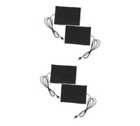 Tofficu 4pcs USB Powered Epoxy Heater Cushion Heating Mat Resin Curing Accessory for DIY and Craft Projects