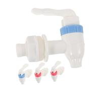 Tofficu 4pcs Water Cooler Spigot Replacement Leak Resistant Plastic Tap for Indoor Water Dispensers Easy Installation and Durable Repair Parts