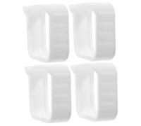 Tofficu 4pcs Weatherproof Silicone Camera Cover for Blink Outdoor UV Resistant Protective Skin Scratch and Glare Guard Silicone Housing for Security Cameras