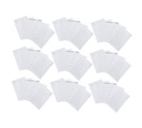 Tofficu 5 Sets A5 6-hole Planner Refill Pages for Binder Undated Daily Weekly Monthly Planner Inserts with Goal Tracking, No Ink Bleed, Reliable Paper for Office and Classroom Use