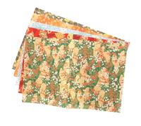 Tofficu 5 Sheets Japanese Style Multipurpose Wrapping Paper Random Patterns for DIY Crafts Party Decorations and Packaging