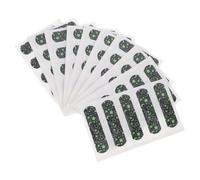 Tofficu 50pcs Glow the Dark Bandages for Boys with Star-Shaped Cartoon Designs, Flexible Pe Material for Wounds Care and Emotional Comfort at Night, for Home Use and Everyday Scrapes