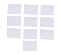 Tofficu 50pcs Invitation Envelopes White Wedding Commercial Mini Envelopes for Cards Business Use Dl Voucher